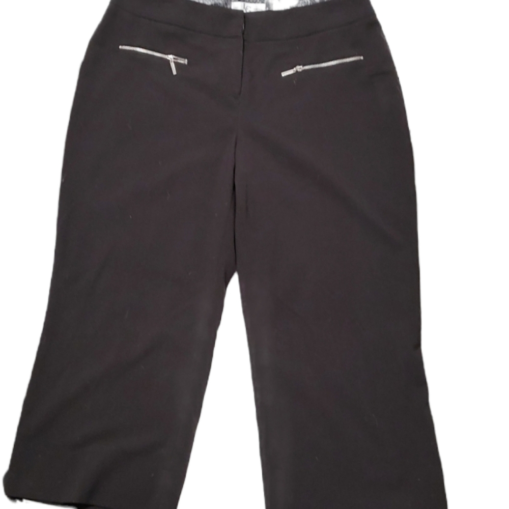 Black LG Lena Gabrielle Capris sz 12